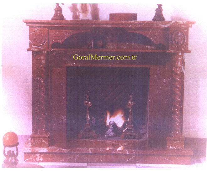 mermer şömine